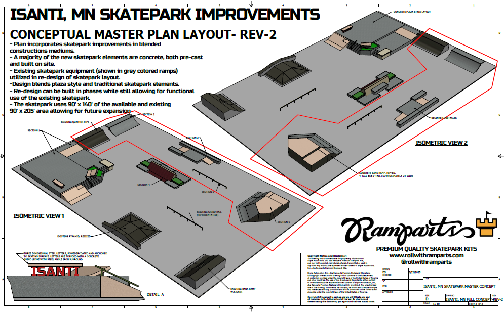 Skate Park Upgrades 2026 Phase 1 
